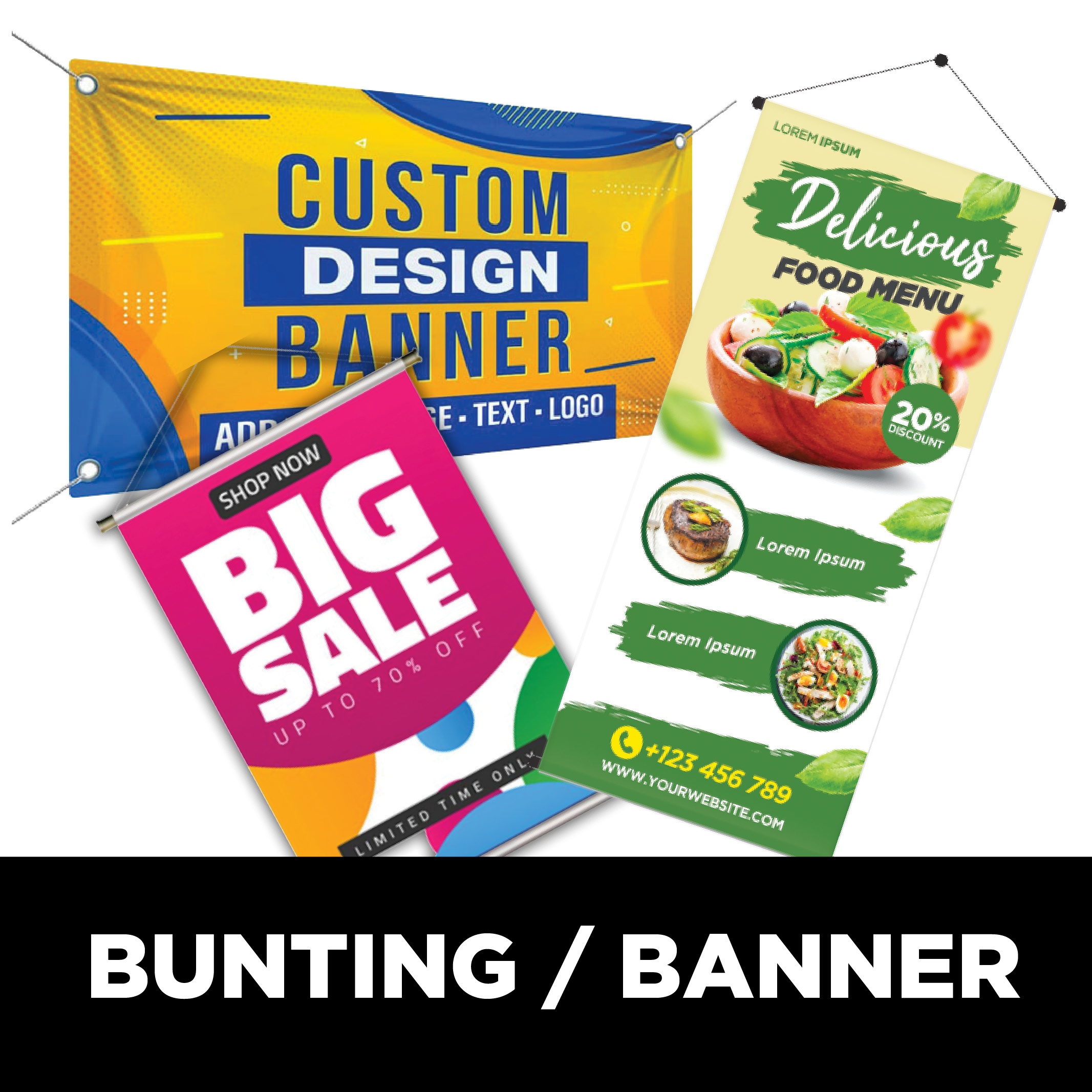 Tarpaulin (Bunting & Banner)