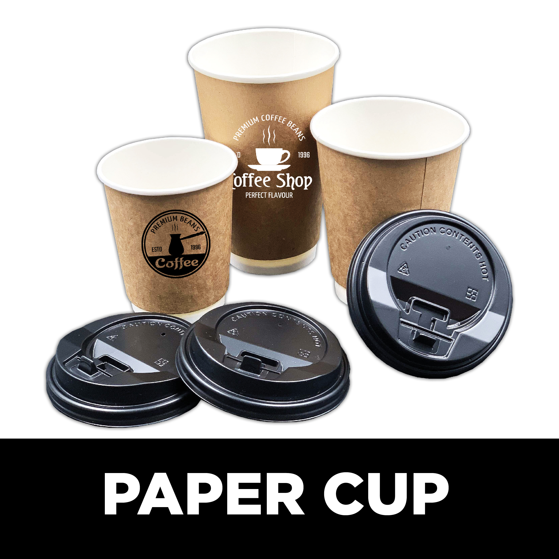 Paper/Hot/Coffee Cup 1C Print