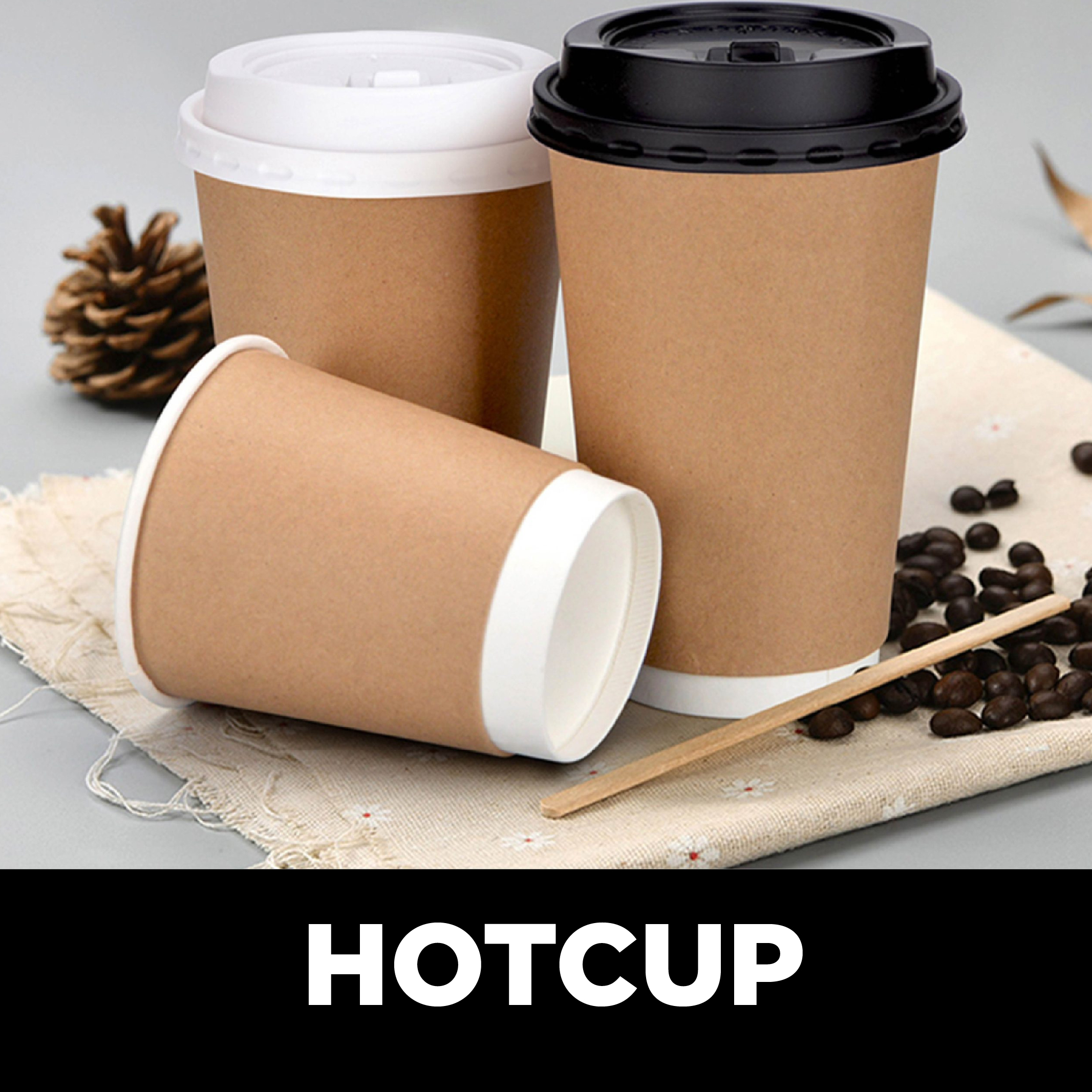 Paper/Hot/Coffee Cup 1C Print - Image 2